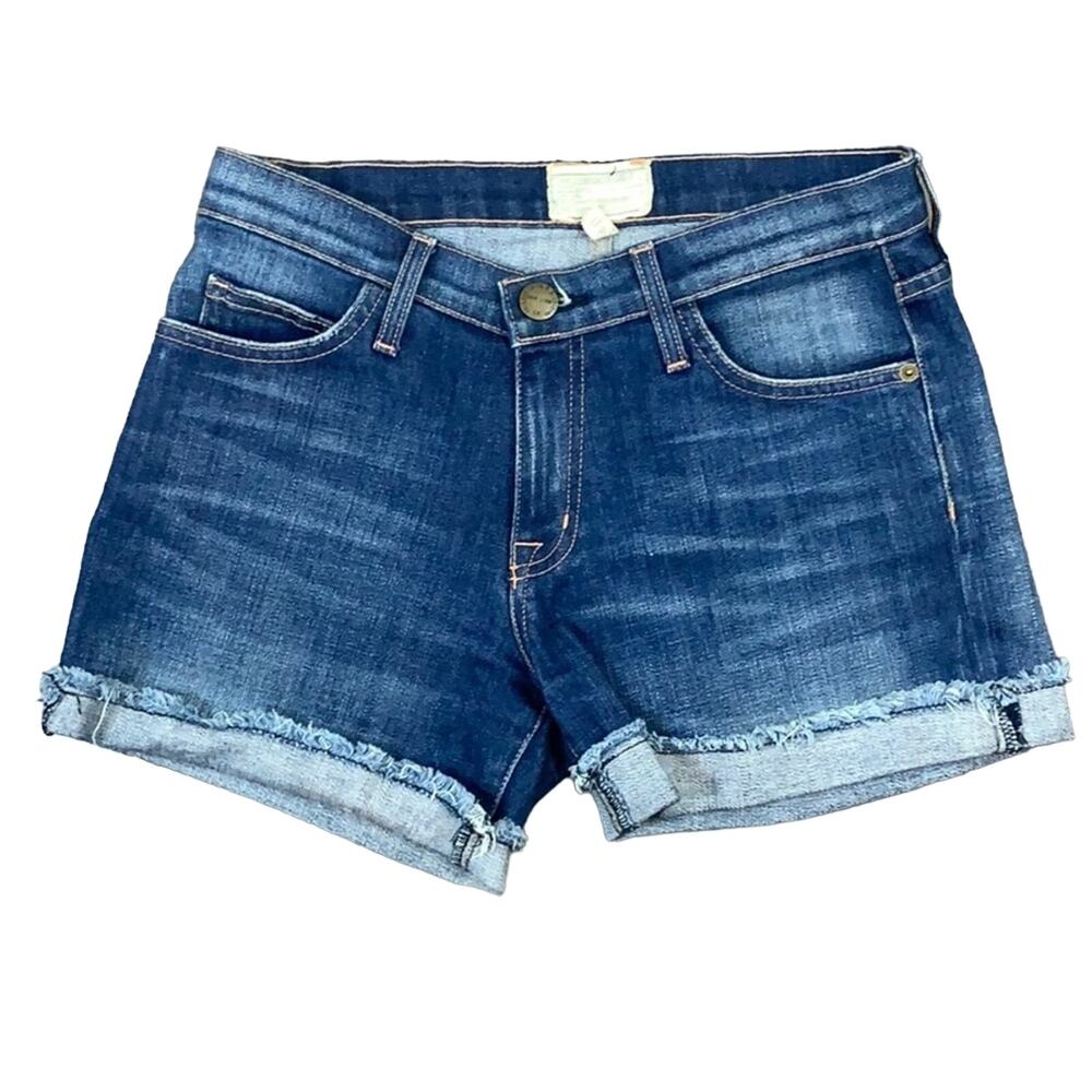 Current/Elliott The Cuff Commodore Jean Shorts - image 1
